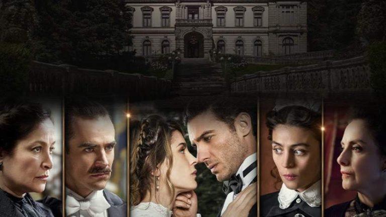 Постер мексиканского сериала «Отель секретов»