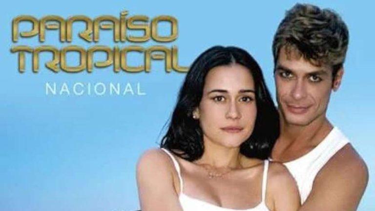 Постер бразильского сериала «Тропический рай»
