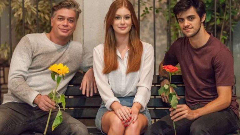 Постер бразильского сериала «Совершенно бесподобная»