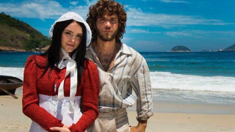 Постер бразильского сериала «Новый мир»